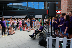 Childrens Festival Cheltenham 2023. Held at Cheltenham Town Hall and The Brewery Quarter, 24 June, 2023. Photos by Anna Lythgoe. All permission sought and given verbally for individual children photographed.