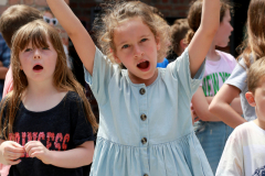 Childrens Festival Cheltenham 2023. Held at Cheltenham Town Hall and The Brewery Quarter, 24 June, 2023. Photos by Anna Lythgoe. All permission sought and given verbally for individual children photographed.